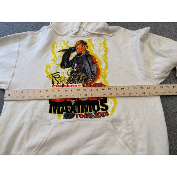 Jerzees Nublend Mens Extra Large Travis Scott Circus‎ Maximus Tour 2023 Hoodie - Picture 8 of 15